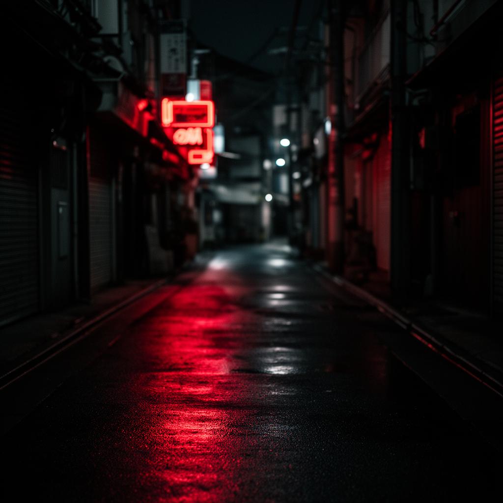 Tokyo back-alley noir